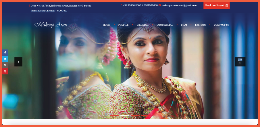 Makeup Artist Arun Chennai