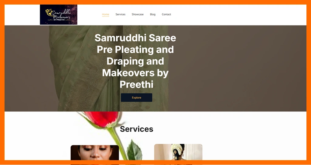 Preethi – Saree Pre-pleating & Box Folding Services