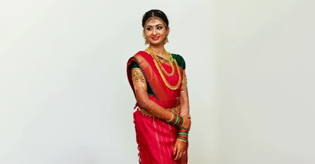 Madisaar Style Saree Drape Tamilnadu