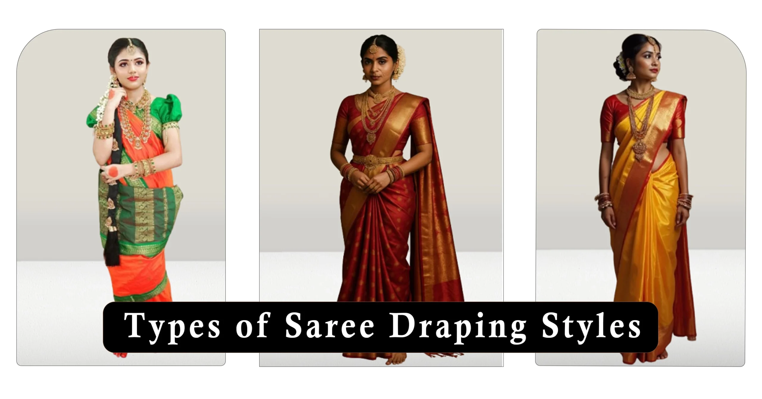 Different Types of Saree Draping Styles