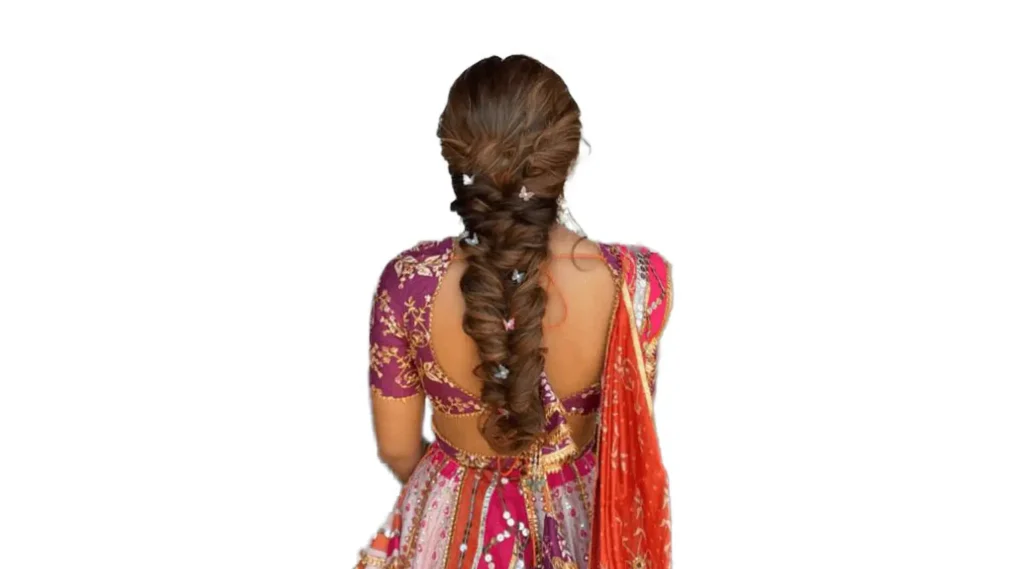 Faux Braid with Hair Pieces
