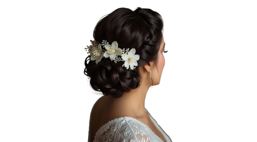 Low Bun with Accessories